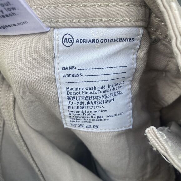 AG Adriano Goldschmied The Graduate Khaki Pants Men’s Size 33 X 32 READ - Picture 5 of 7